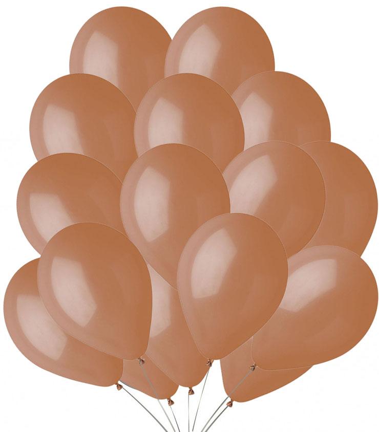 Balony G120 Pastel 13 - Kawowe 76/ 25 Szt.
