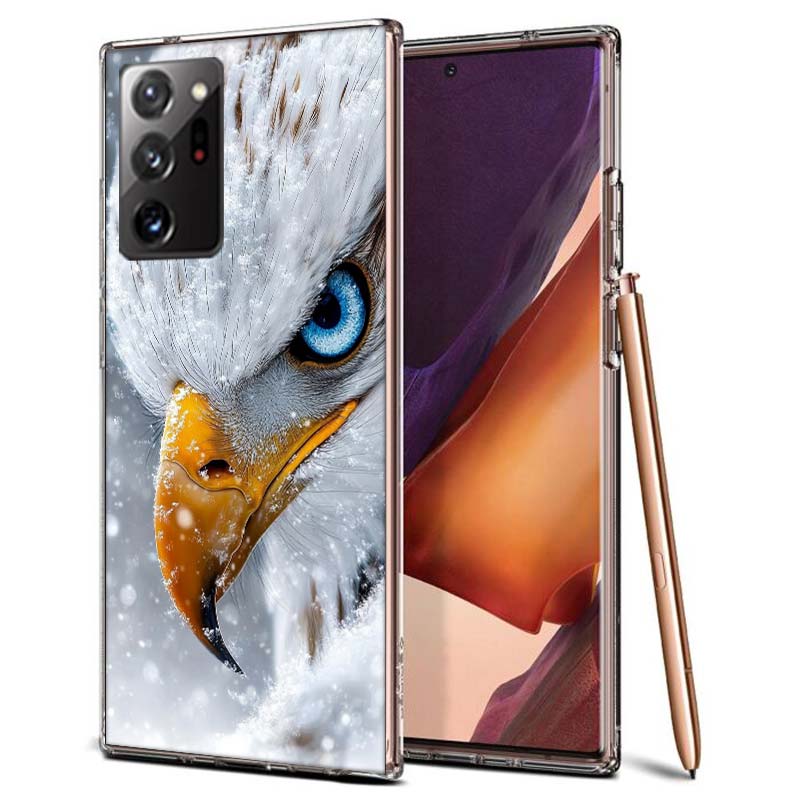 Majestic Eagle Gaze Phone Case for Samsung A55 A35 A25 A15 A07 A05S A16 A17 A26 A36 A37 A56 A57 Galaxy Note 20 10 A50S A71 A51 A