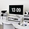 BIAZE Double Layer Monitor Riser & Desk Organizer