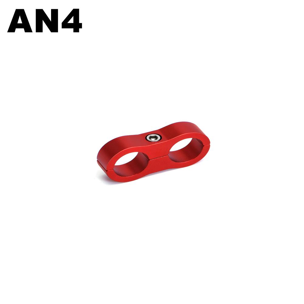 1 STK Universal Aluminium AN4 AN6 AN8 AN10 Geflochtener Gummi-Schlauchleitung Klemme Verteiler Billet Öl Kraftstoff Wasser Schlauchrohr Separator Kit