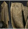 50x145cm Distressed Linen Cotton Fabric Heavy Washed Subtle Textured Material for Trench Coat Dress Clothing Designer Fabric