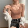 Ladies' Summer Backless T-shirt Women's Casual U-neck Tank Vest Fashion Women's Tank Tops