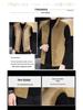 Woodpecker Men's Reversible Fleece and Leather Vest - Autumn/Winter Lambswool Sleeveless Jacket