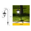 Solar Outdoor Waterproof Retro Garden Lawn Lamp