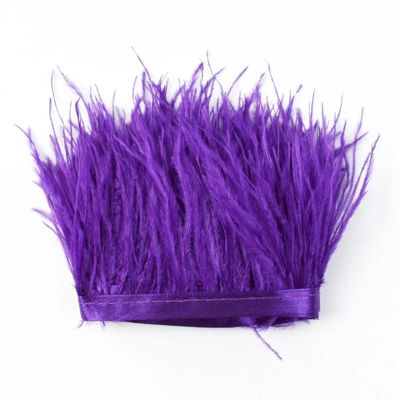 Feather2/5M 6cm Fringe Tassels for Skirt Latin Dress Feather Decorative Lace Trim Clothing Trimmings Fringes DIY Sewing Accessories