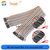 40P Color DuPont Jumper Cables - Female/Female, Male/Female, Male/Male - 10/15/20/30/40CM Lengths
