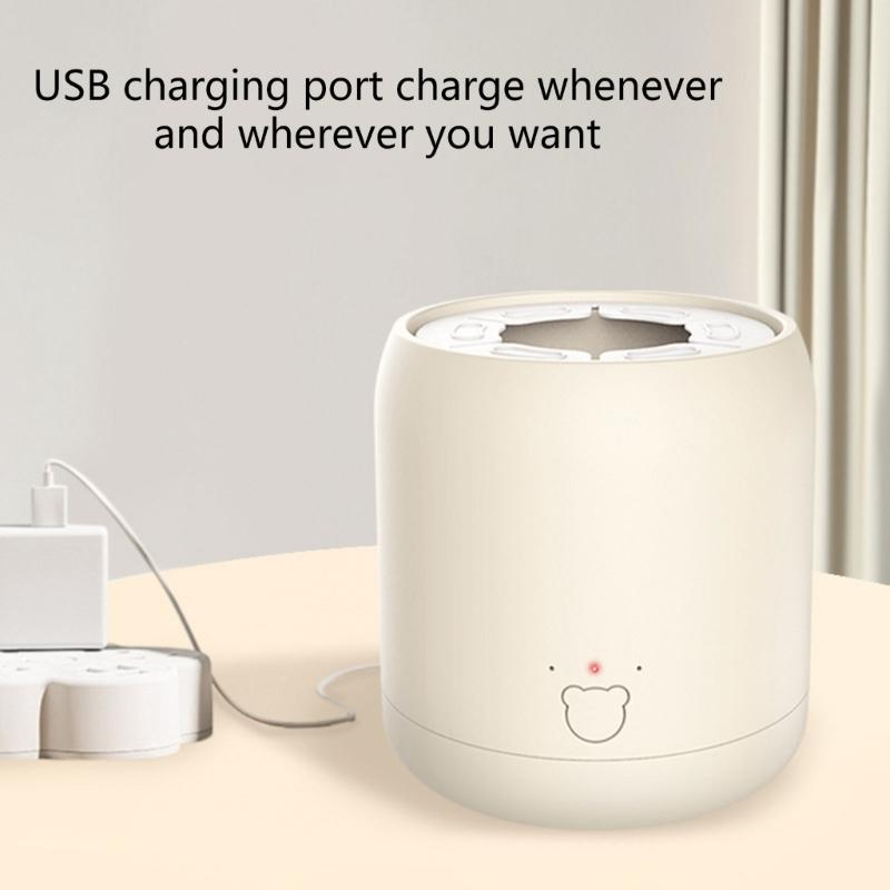 Upgrades Infant Milk Shaker with Quiet Operate Safe & Easy to Use Electric Baby Bottle Swing ABS for Home & Nursery