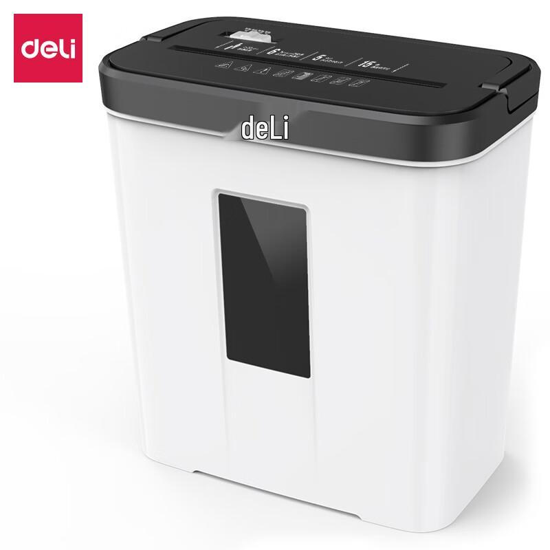 Deli 9939N Mini Cross-Cut Paper Shredder CN plug (adapter included)