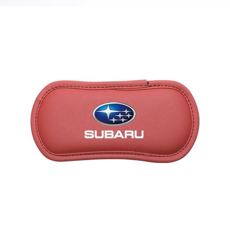 For Subaru XV Legacy Impreza Crosstrek Forester Outback Smart Leather Car Knee Pad Elastic Leg Cushion Armrest Pad Accessories Y14