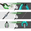 44"Grabber Tool and 32"Long Handled Shoe Horn, 3pack Grabber Reacher Tool Set with 360 Rotating Head,Extra Long for Easy Pickup - Trash Grabber
