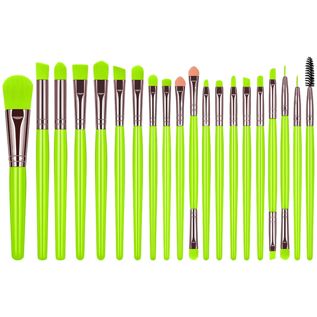 20pcs Makeup Brush Set Travel friendly Cheek Blending Face Powder Brushes Suitable for Various Makeup Looks