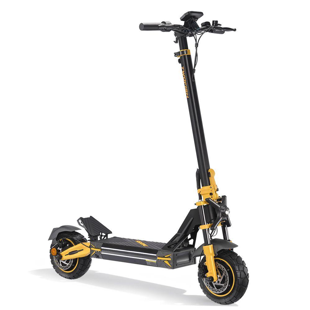 Monopattino Elettrico Pieghevole Twofish TW3 Pro Ruote da 11" con Sblocco NFC Motore da 2000W 52V 23Ah Freni a Doppio Disco Autonomia Massima 55 Km Carico Massimo 120 Kg