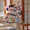 C-Chibimaruko Chan Cushion Cover Pillowcase Upholstery Sofa Throw Pillow Home Decor Pillowcas