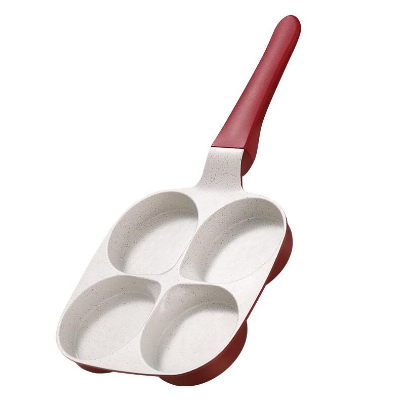 4-Hole Non-Stick Egg Burger Frying Pan