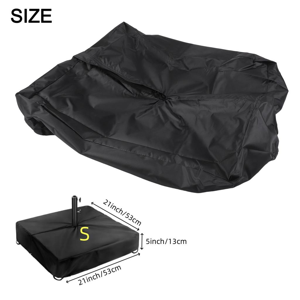 Garden Furniture Cover Heavy Duty Umbrella Cover Zipper Cover Easy Installation Zipper Lightweight And Portable