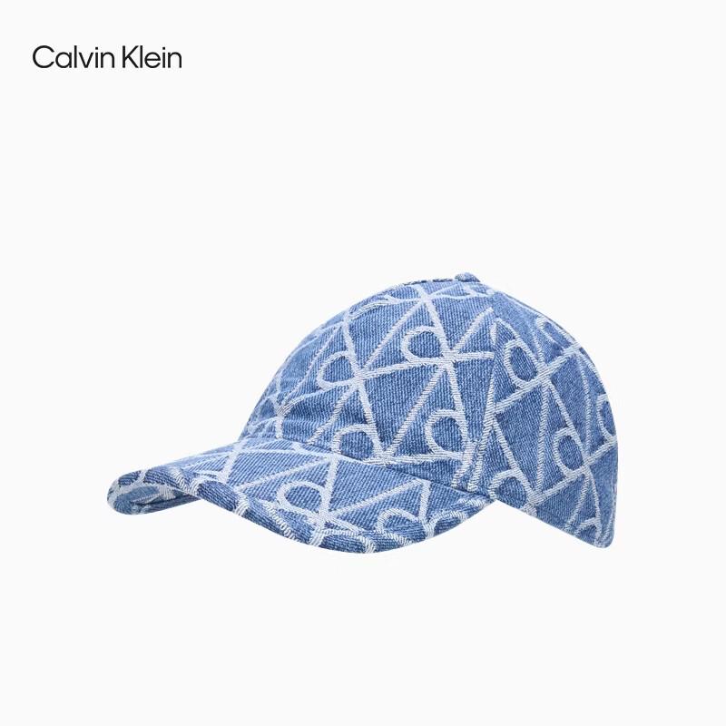 Calvin Klein Jeans Monogram Jacquard Curved Brim Baseball Cap
