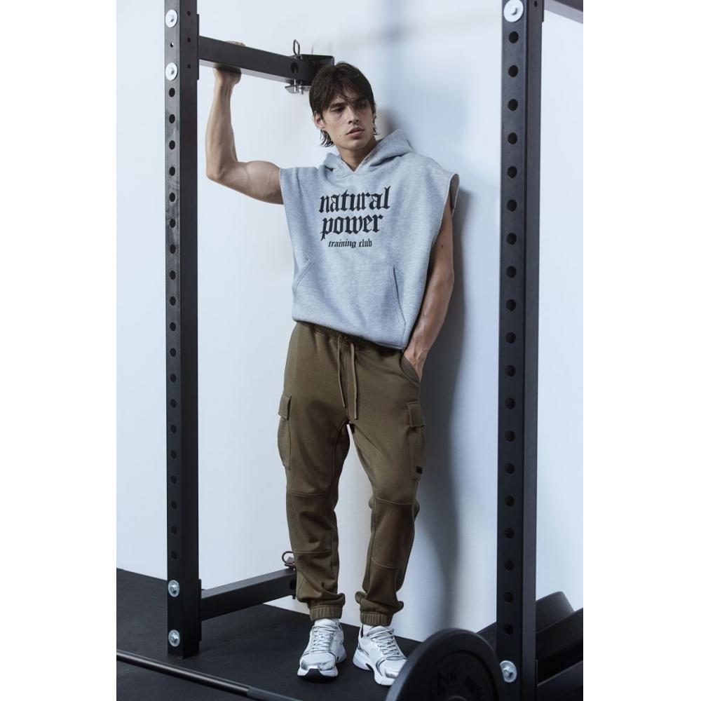

Брюки-карго HM dryMove Cotton Jogger KHaki Green L