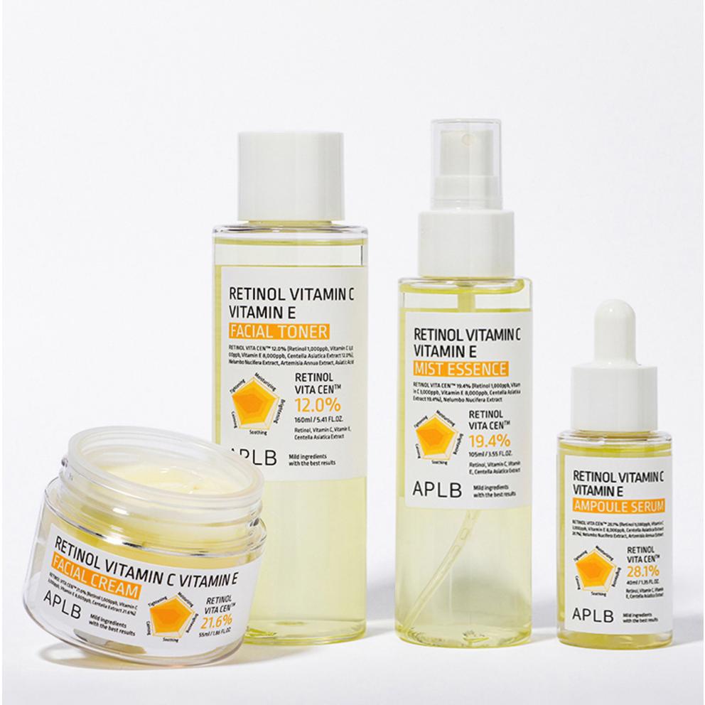 APLB Retinol Vitamin C Vitamin E Ampoule Serum