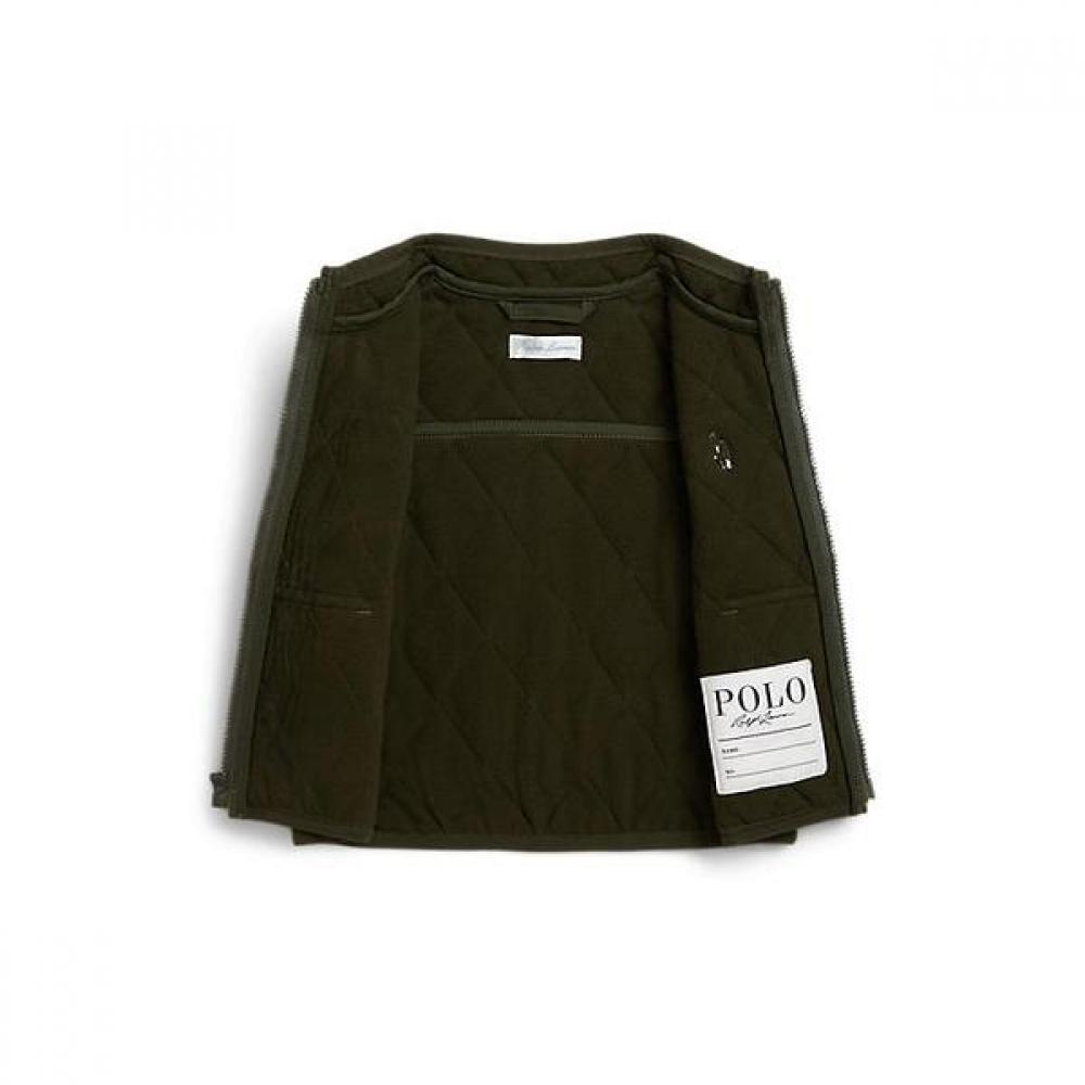 Ralph Lauren Baby Boys Fleece Line Quilted Vest Cwpootwin220029301 