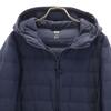Uniqlo Seamless Ultra Light Down Jacket M Navy Women Used