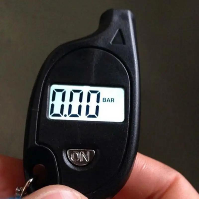 ABS 5-100 PSI BAR Digital Auto Wheel Tire Air Pressure Gauge Meter Test Tyre Tester for Vehicle Motorcycle Car.