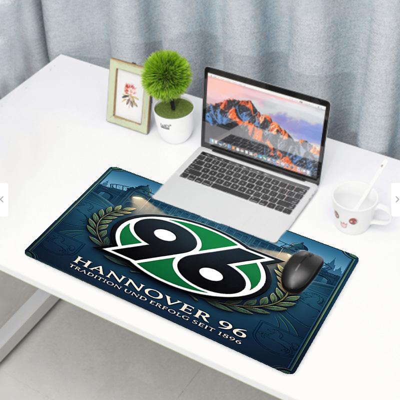 Hannover 96 Football Print Mouse Pad, Anti‑Slip Desktop keyboard Mat, for PC Laptop Gaming Working Daily Use, Cool Festival Surprise Gift