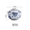 Hand-painted Ceramic Water-proof Stew Pot Small Household Stew Pot with Lid Steamed Egg Bowl Soup Porcelain Pot