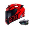 Bluetooth Motorcycle Helmets Men Women's Motorcycles Full Electric Vehicles Take-out Go-kart All-season Universal 3c