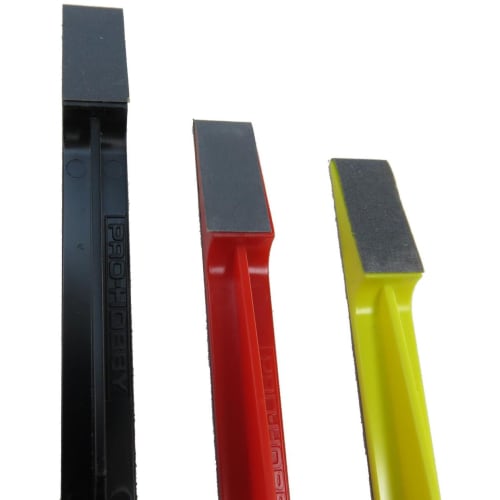 Icom Pro Hobby PHK27 Sand Bella Finishing Brush Set of 3 (Includes 1 Each of #400, #800, and #1200 Refills)