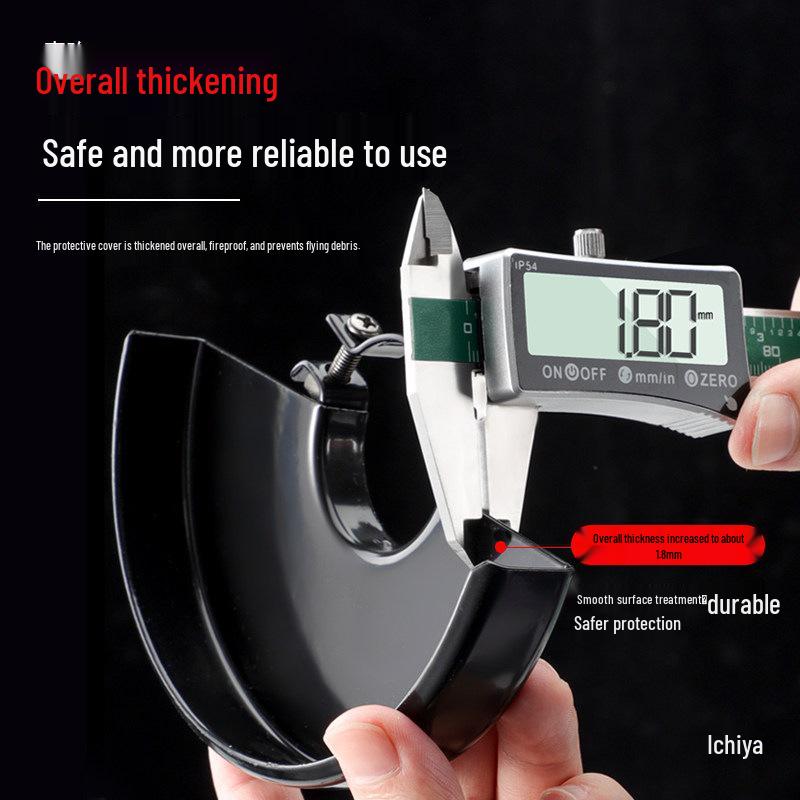 Thickened Dustproof Angle Grinder Guard for 100, 115, 125 Type Grinding Wheels