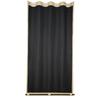 1/2 Pcs Thick Heavy Curtains Cold Protection Outdoor Thermal Curtain Eyelet Curtains