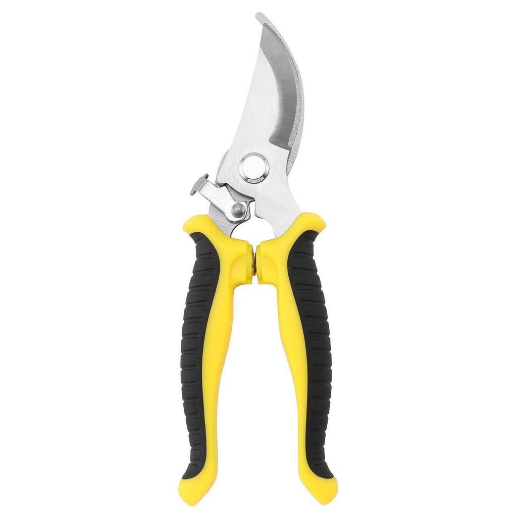 Gardening Pruning Shears With Stainless Steel Blades For Gardeners And Hobbyists жёлтый