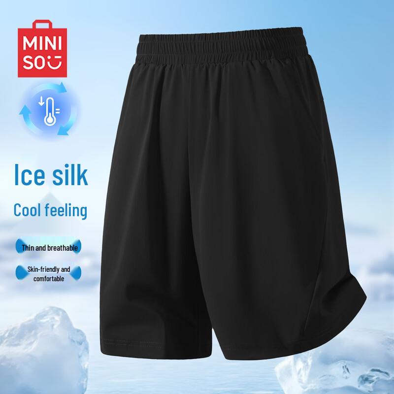 MINISO Men s Ice Silk Breathable Casual Shorts 2XL