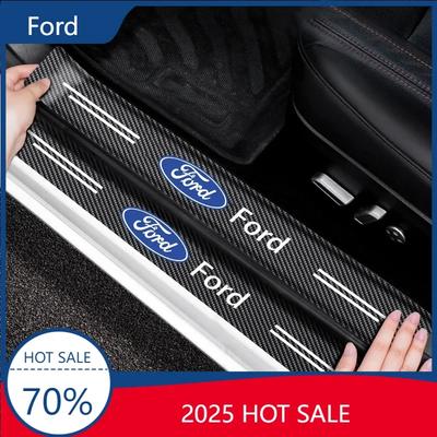 Hot 2025 Hot For Ford Car Door Sill Protection Strip Tough And Durable Decorative Car Sticker For Ford Focus 3 2015-2018 Kuga 20