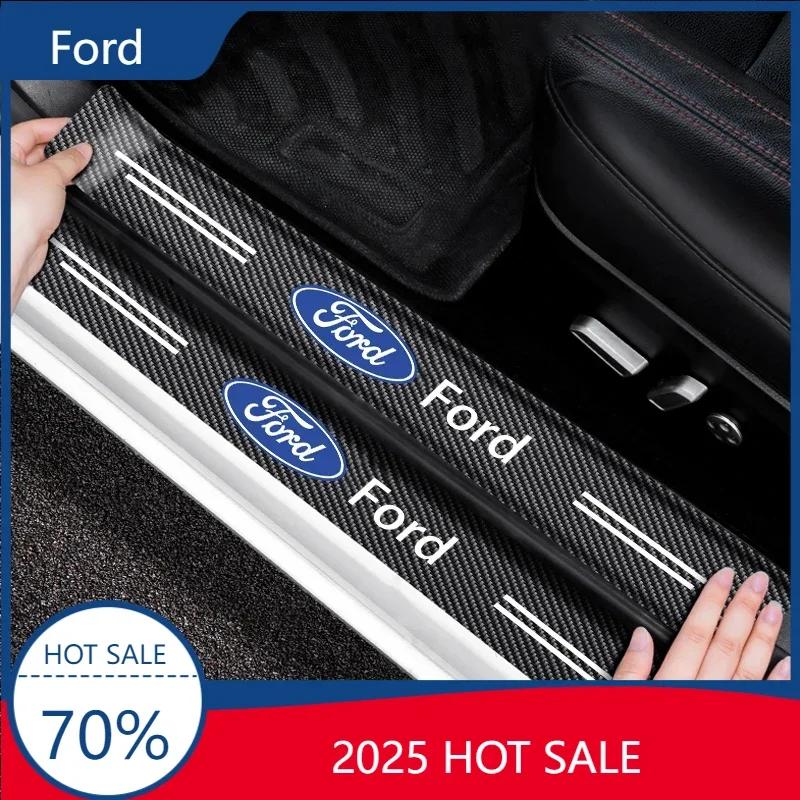 Heiß 2025 Heiß Für Ford Auto Türschweller Schutzleiste Robust Und Langlebig Dekorativer Autoaufkleber Für Ford Focus 3 2015-2018 Kuga 20