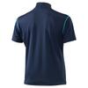 Mizuno Navi Dry Short Sleeve Work F2ja0182 Dress Navy X 2XL High-Neck Shirt, Unisex, (82), Sax,