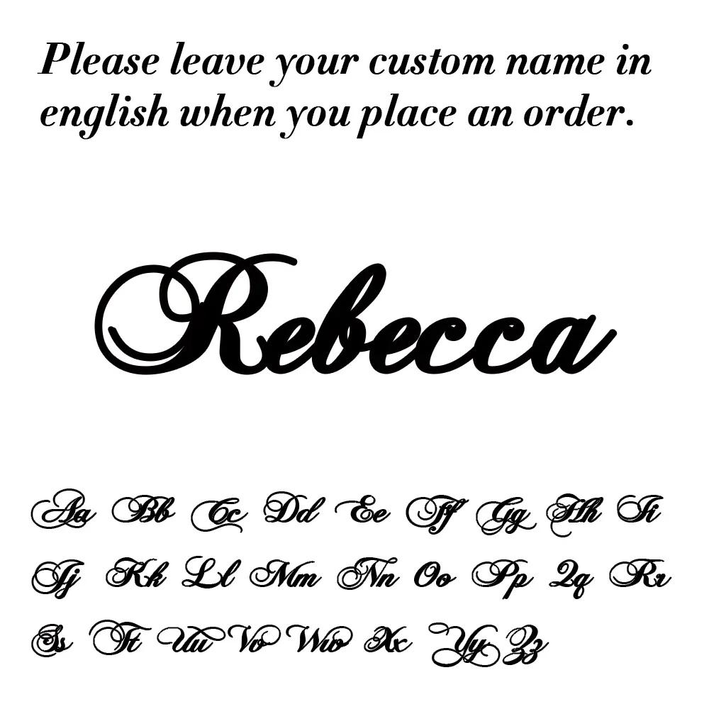 Stainless Steel Custom Name Letters Logo Brooch Personalized Nameplate Pins Badge Trendy Jewelry Gift for Women Men Kids