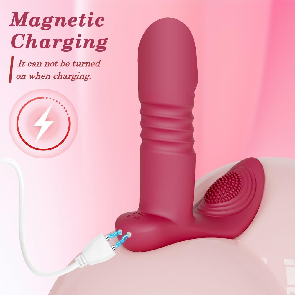 Penetration Vagina Vibrator Female Clitoris Stimulator Dildo Vibrator Sex Toy Wearable Panties Vibrator Adult Sex Toys For Women