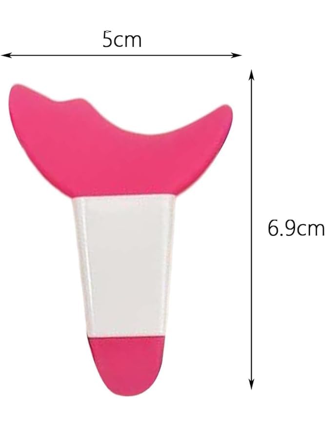 URBAN BOX Mascara Eyelash Shield Applicator Guard Tool, Silicone Stencils Eye Makeup, Perfect Eye Makeup For Beginners, Eyeliner & Eyeshadow (Pack