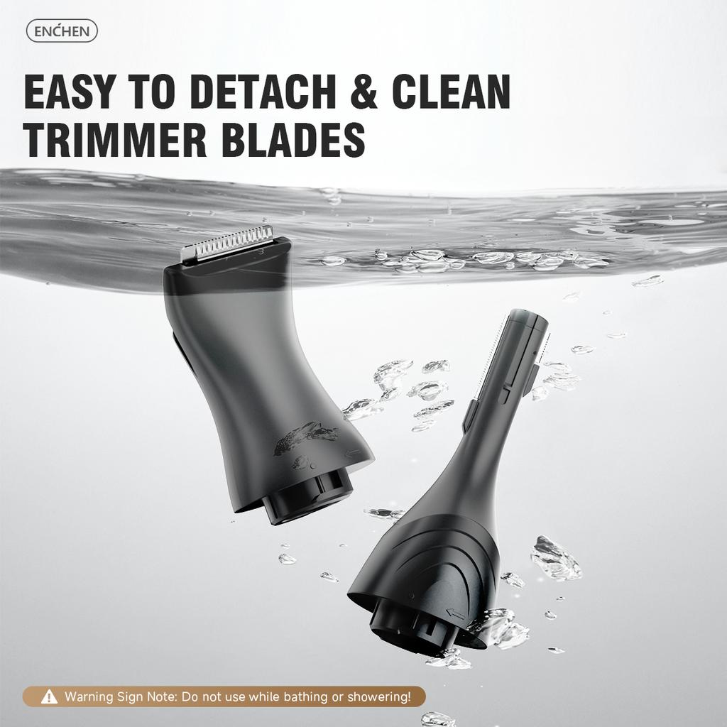 Xiaomi ENCHEN Mocha D 5 IN 1 Multifunction Body Hair Trinmer for Body Intimate Areas and Face