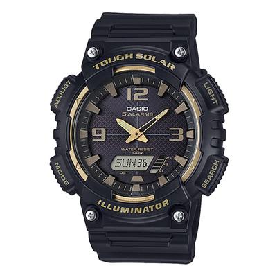 CASIO Tough Solar Quartz Watch Series Overseas Model X Gold [Casio] Ana-Digi AQ-S810 Men's (Black AQ-S810W-1A3V) [Item]