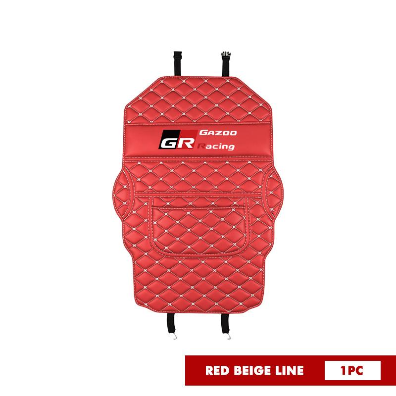 

For Toyota Car Anti-Kick Pad Seat Back Protector Cover Auto Accessories GR MN Camry Prius Auris Crown Yaris Corolla CHR Avalon