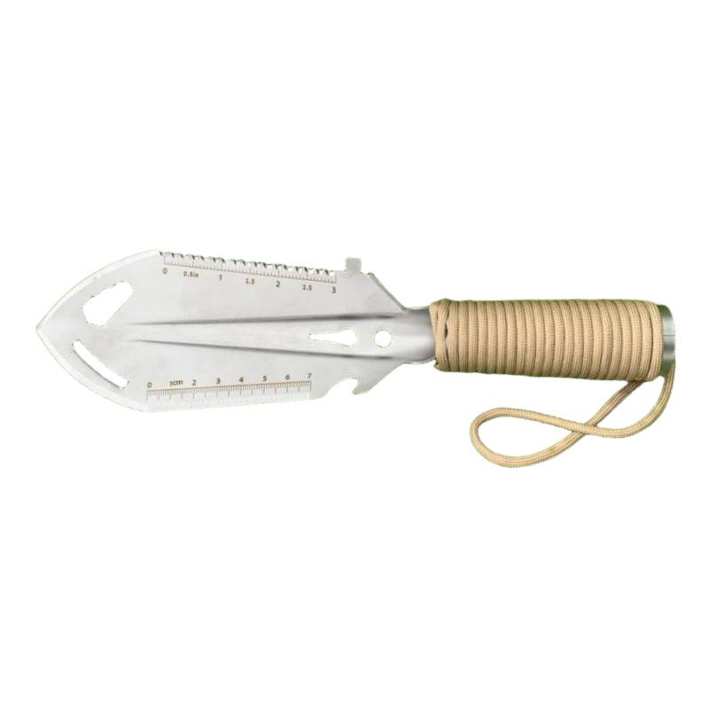 Multifunctional Outdoor Shovel: Camping, Survival, Dig, Cut, Off-road, Fish, Beach, Garden, Bonsai & Military Tool.