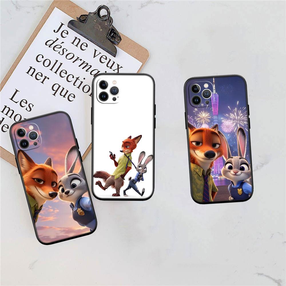 CJ105 Zootopia Disney Phone Case for Motorola Edge 60 60s 70 G86 G56 G54 E14 G04S G45 G54 G64 S30 S50 X30 X40 X50 Ultra Pro