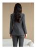 Ensemble tailleur pantalon professionnel pour femme haut de gamme - Automne 2024 Vêtement de travail formel pour un look sophistiqué