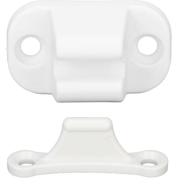 

RV Door Retainer, Nylon Campervans Door Retainer Kit T Shape Holder Door Retainer Kit Lightweight RV Stop Retaining Catch Holder Set for RV Motorhome белый