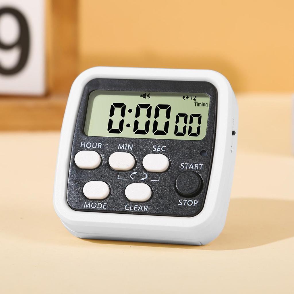 Multi-Functional Large Screen Timer: Kitchen Countdown, Bedroom Reminder, Alarm Clock.