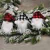 6PCS Christmas Faceless Gnome Doll Elf Pendant Xmas Tree Hanging Ornaments