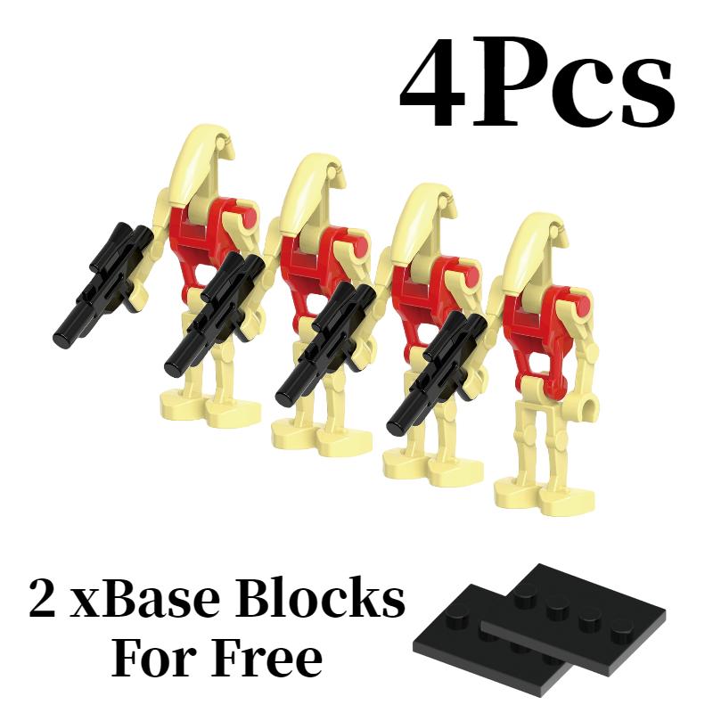 Super Wars Star Battle Droid Troopers Minifigures Building Blocks Diy Toys Gifts