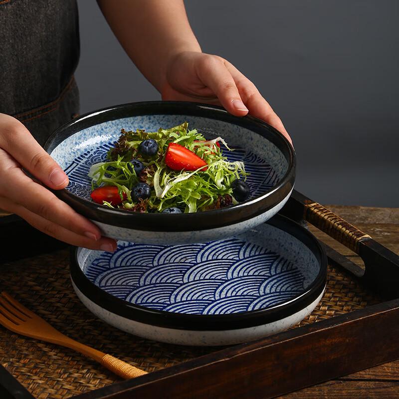 Wutuo Japanese Style Ceramic Deep Plates